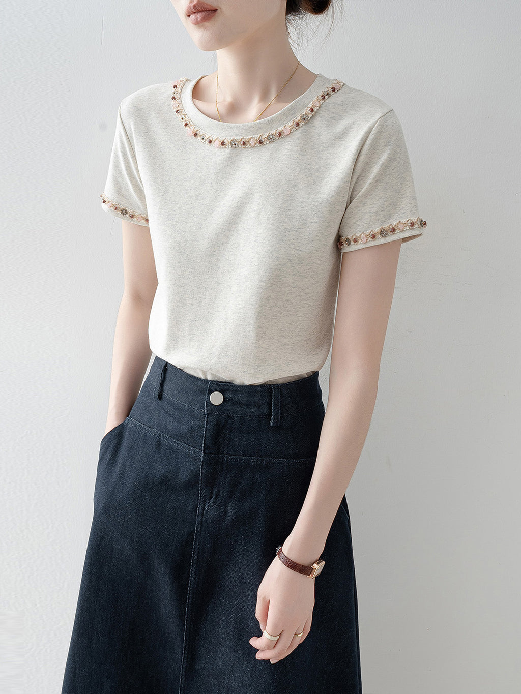 グレースパールブレードTシャツ