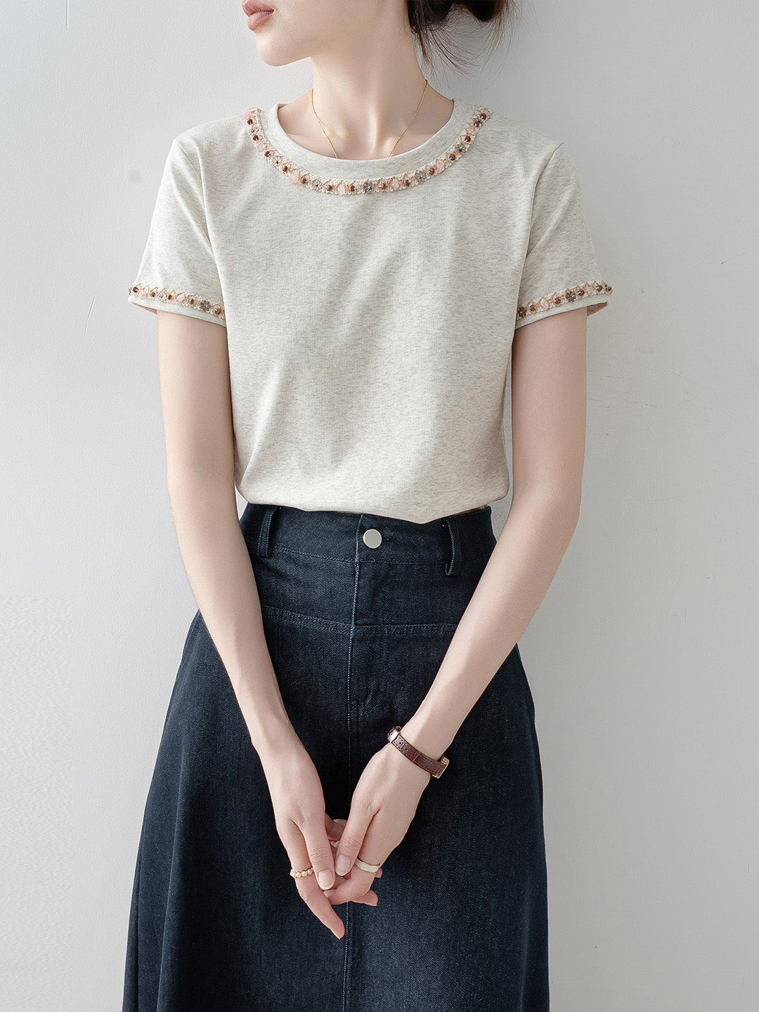 グレースパールブレードTシャツ
