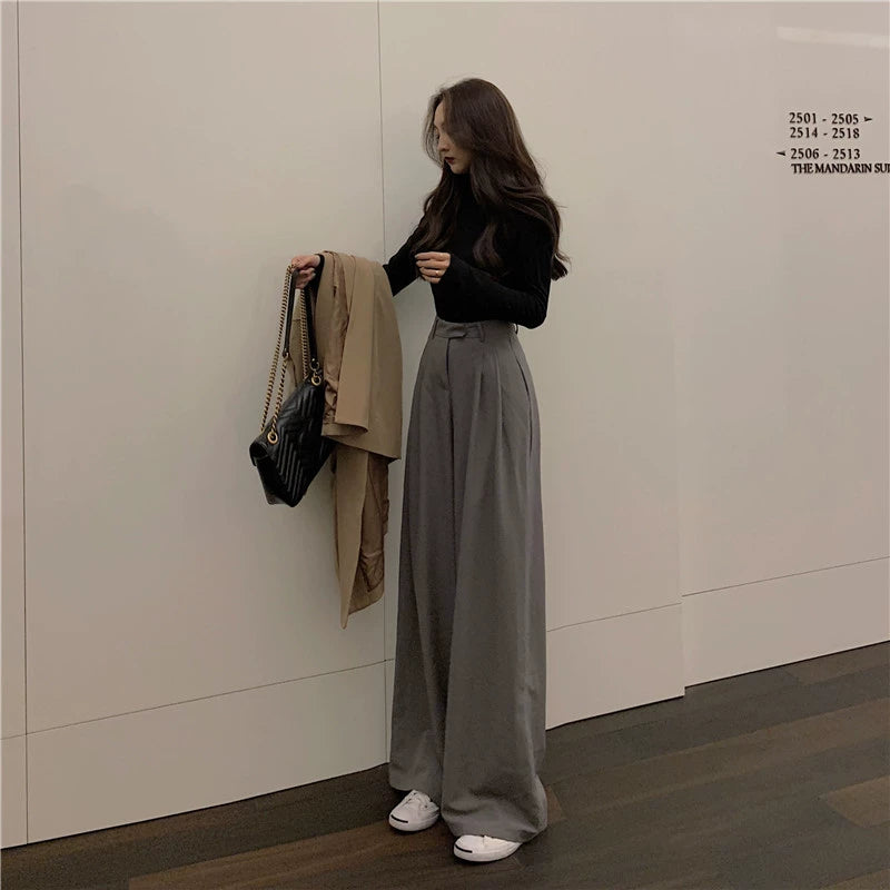 ハイウエストルーズスラックス