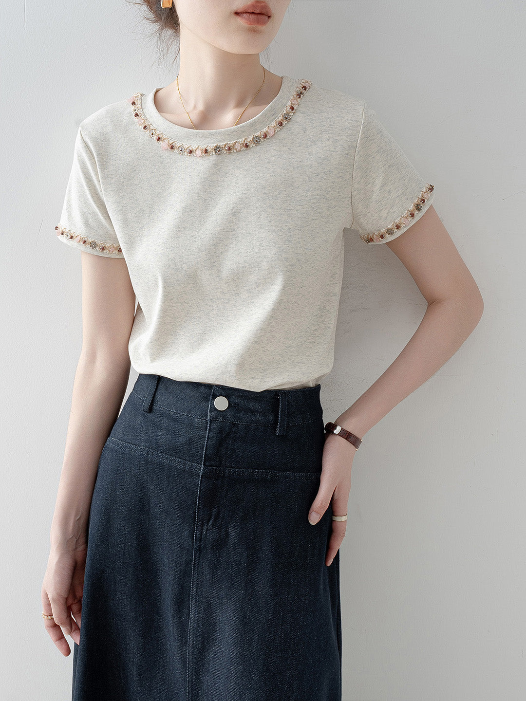 グレースパールブレードTシャツ