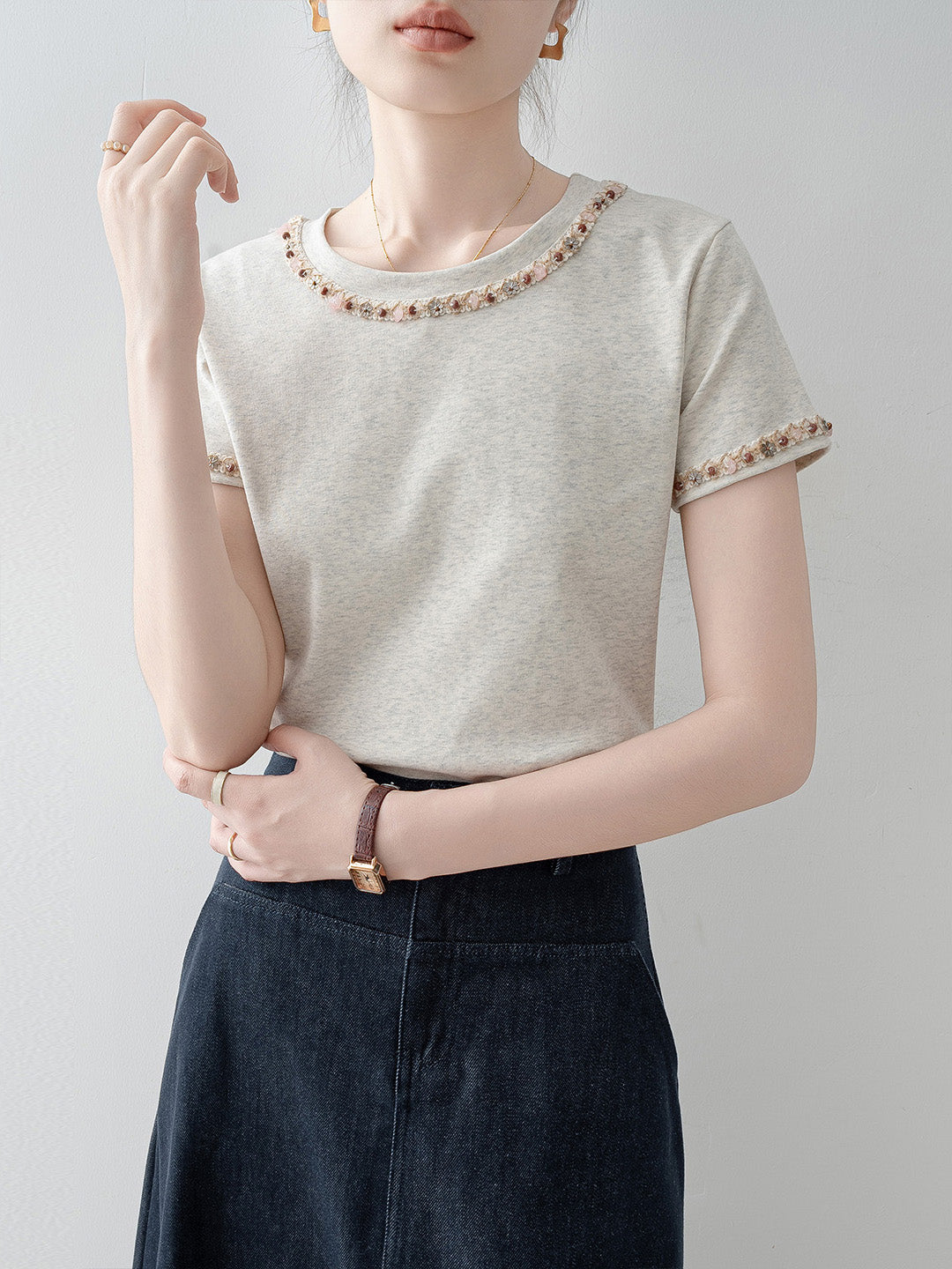 グレースパールブレードTシャツ